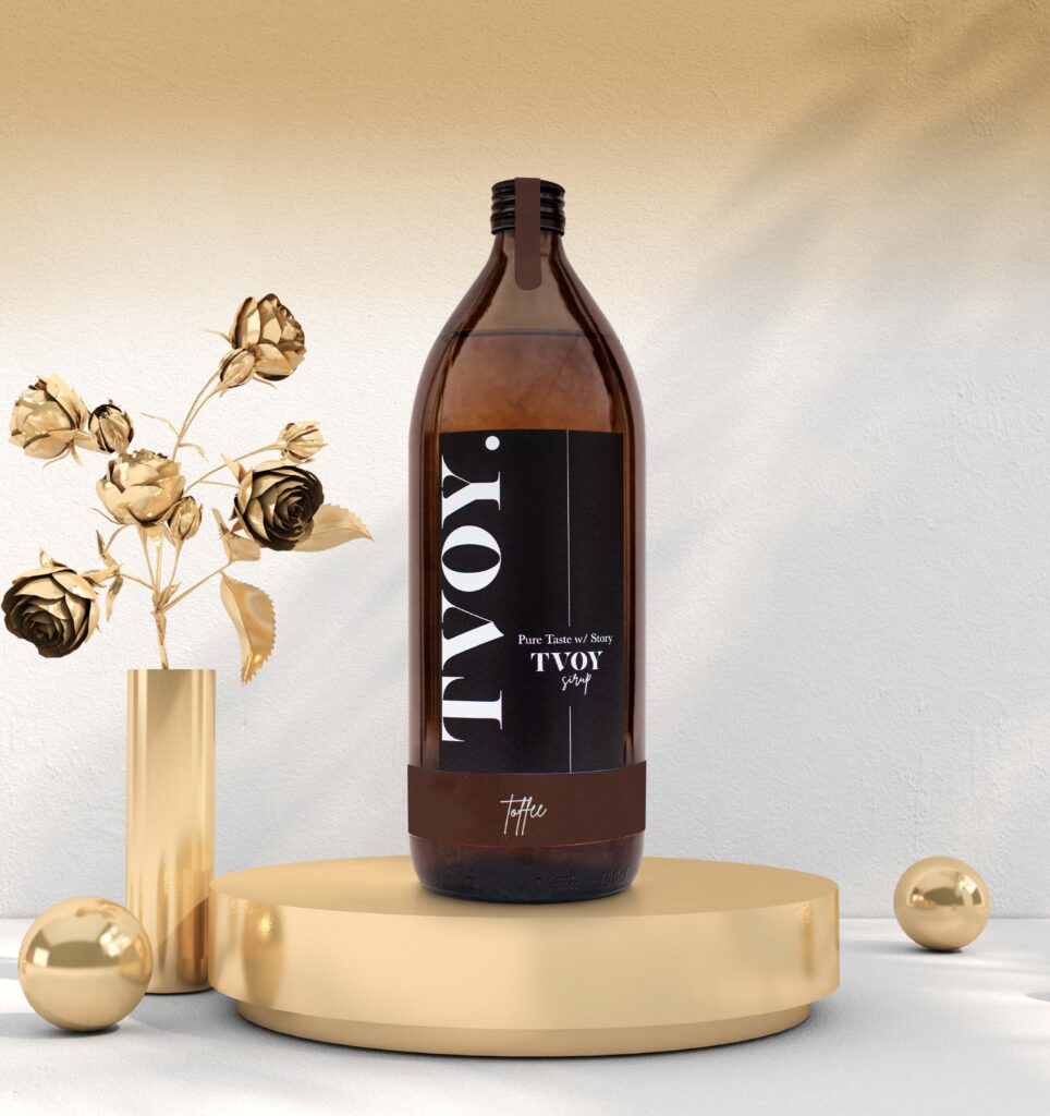 TVOY. sirup TOFFEE